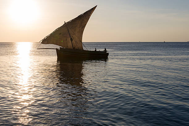 istock Sail boat - Zanzibar 636693636