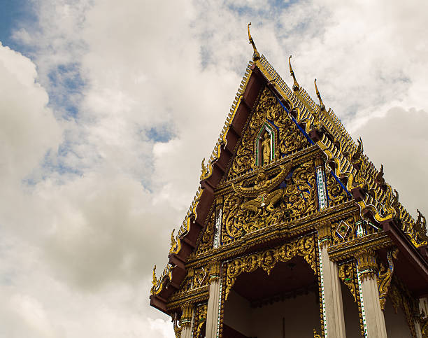 istock Front Church of Buddist 636694286