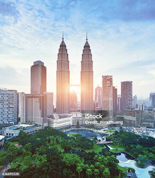 Kuala Lumpur Urban Scene Malaysia Stock Photo - Download Image Now - Malaysia, Kuala Lumpur, Petronas Towers