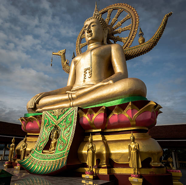 Big Buddha statue at Wat Phra Yai, Koh Samui, Thailand