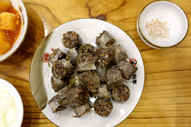 Korean Kimchi Sausage