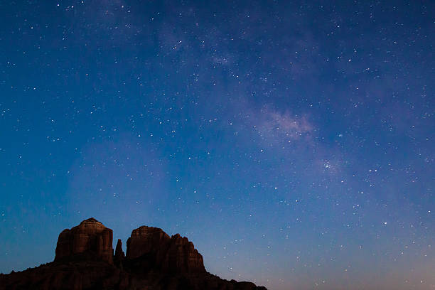 istock Cathedral Rock and Milky Way 636723500