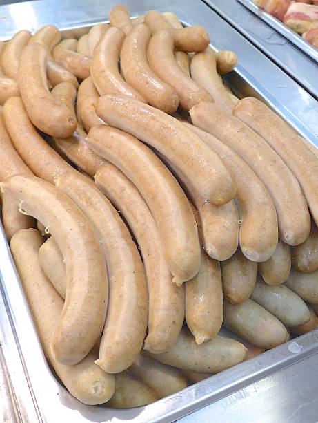 istock The closeup of sausage 636724444