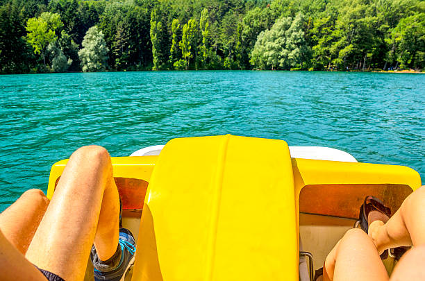 pedalo paddle boat pedalo paddle boat pedal boat stock pictures, royalty-free photos & images
