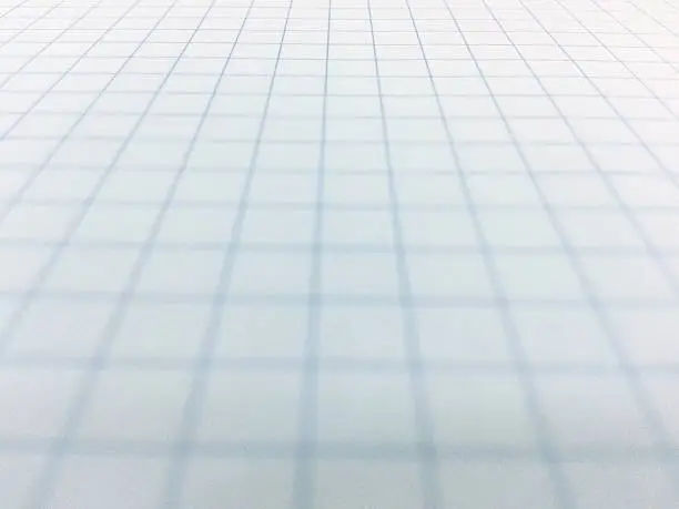 Grid of a notebook.