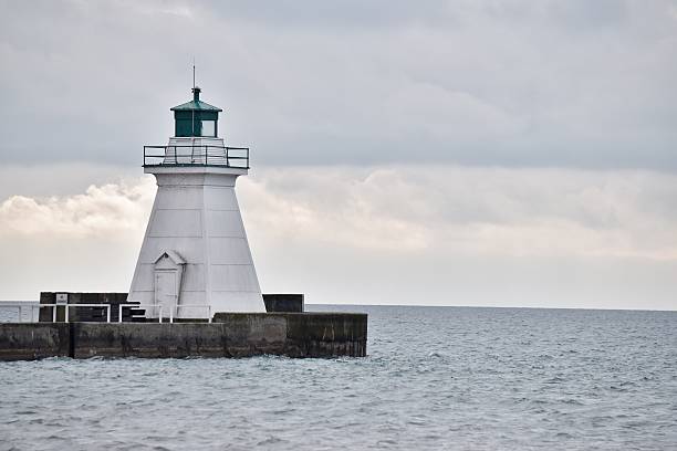 istock Shades of Gray - Lonely Lighthouse 636732602