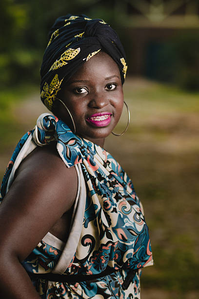 istock Beautiful african young woman 636734990