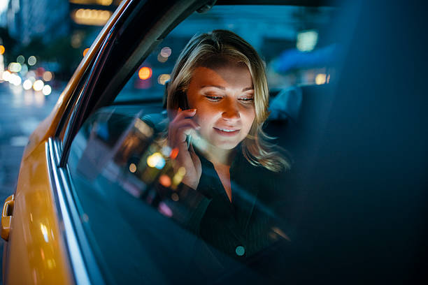 istock Traveling by taxi 636738546