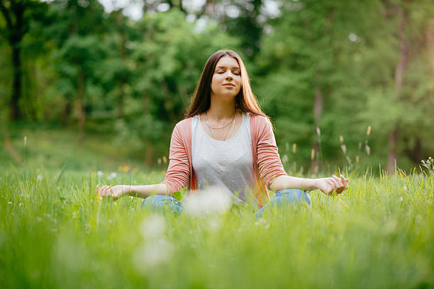 istock Everyday yoga in nature 636741238