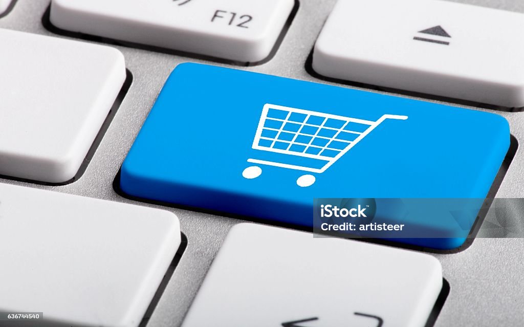 De compras  - Foto de stock de Compra online royalty-free