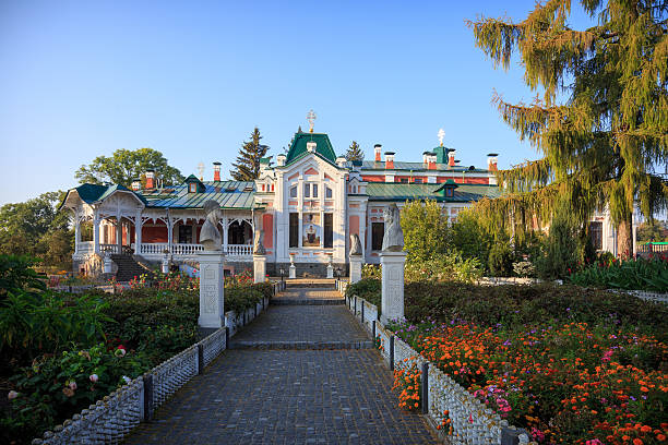 istock The church in the monastery 636749698