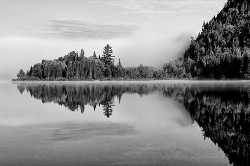 Scenic Lake in Mont Tremblant National Park