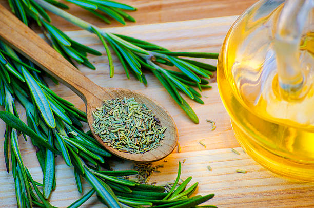 istock fresh and dried, ground rosemary 636751874