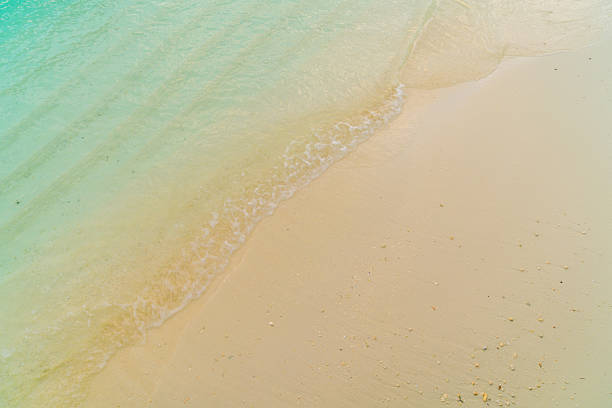 White sand beach in Maldives