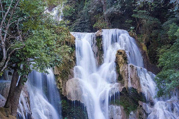 istock Kuang Si Waterfalls, Luang Phrabang, Laos. 636766130