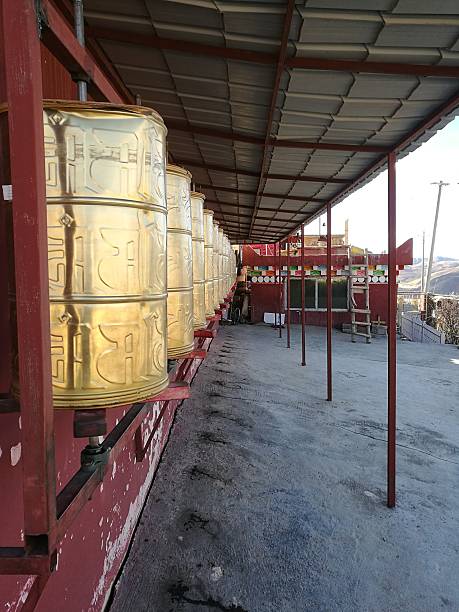 istock Se Da Buddhist Monastery and School in Sichuan Province, China 636766278
