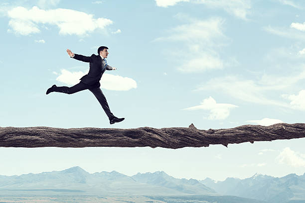istock Overcome fear of failure . Mixed media 636768986
