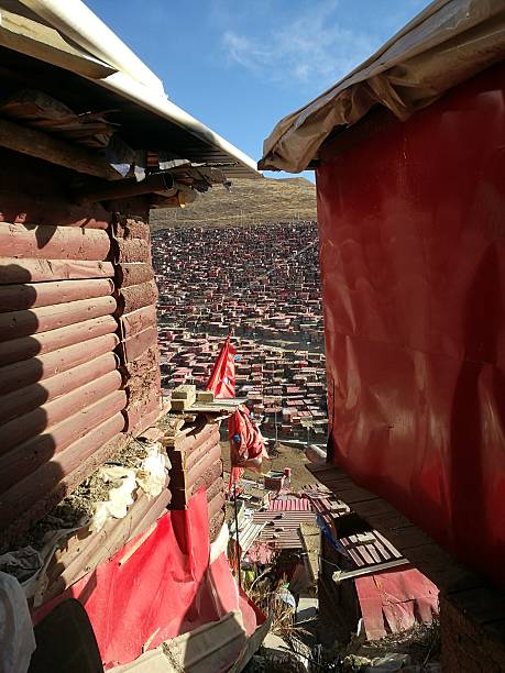 istock Se Da Buddhist Monastery and School in Sichuan Province, China 636770336