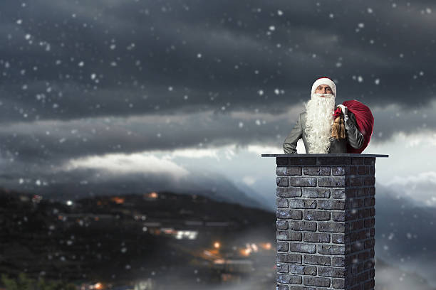 istock Santa is coming . Mixed media 636778356