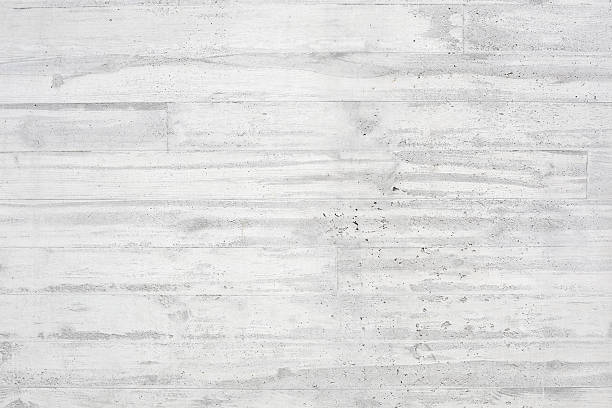 istock Gray concrete rough wall with wooden veining background 636781010