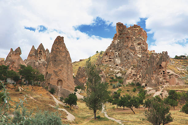istock The castle of Uchisar in Cappadocia 636784160