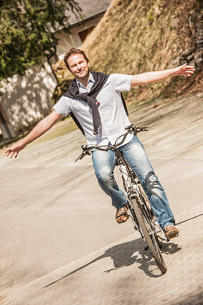 istock Man Cycling on the Countryside 636785544