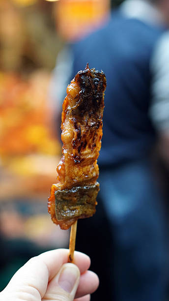 istock Unagi, Japanese roasted eel with brown sauce 636791150