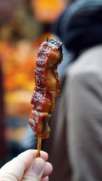 istock Unagi, Japanese roasted eel with brown sauce 636791202