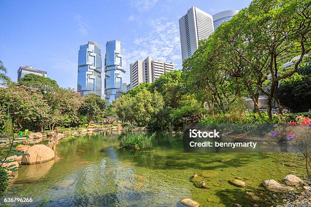 Hong Kong Park Central Stock Photo - Download Image Now - Environmental Conservation, Green Color, Hong Kong