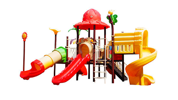 istock Playground for children on white background 636798668