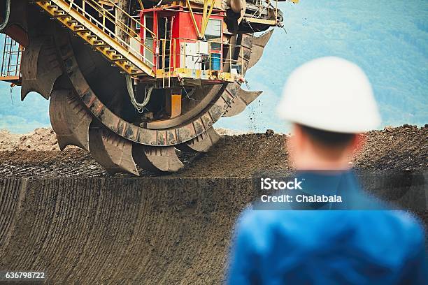 Coal Mine Stock Photo - Download Image Now - Mining - Natural Resources, Engineer, Coal