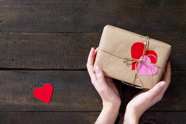 istock Packaging Valentine's Day or birthday presents. 636798914