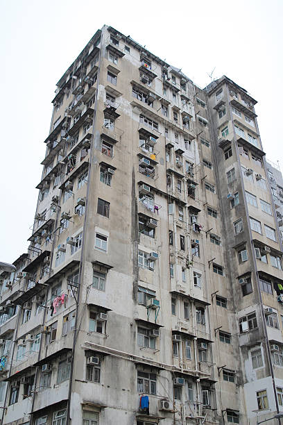 istock old apartment at sham Shui Po 636803206