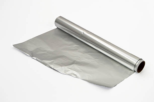 istock Aluminum foil for kitchen stock pictures 2017 636806554
