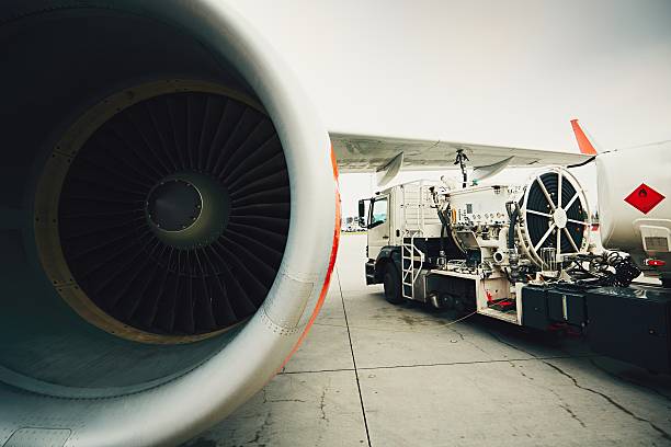 Refueling of the passenger plane