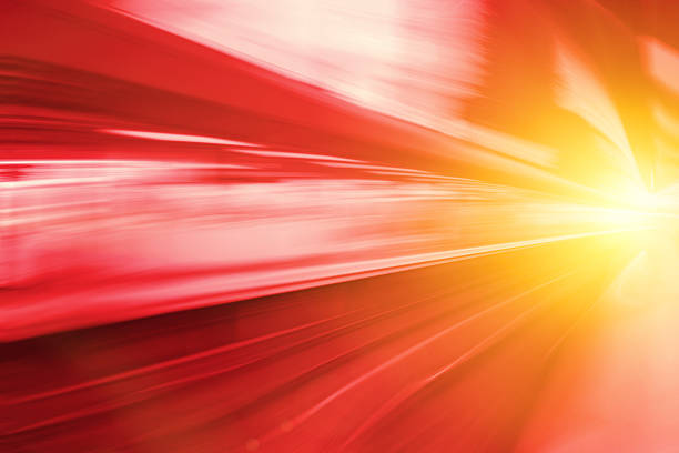 istock Acceleration super fast speed motion of train station for backgr 636811336