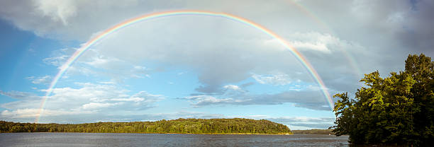 istock Panorama of Rainbow 636815094