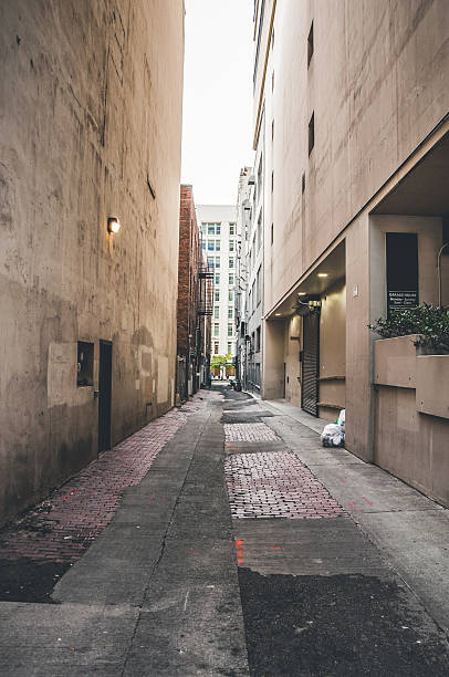 istock Narrow street in Seattle downtown 636817162