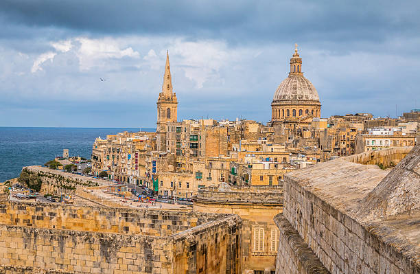 istock Old city of Valleta Malta 636818686