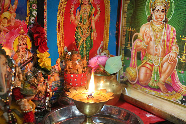 istock Mauritian Hindi Shrine 636821062