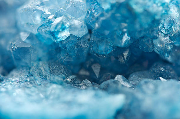 istock Agate is a cryptocrystalline variety of crystal quartz. Macro 636822282