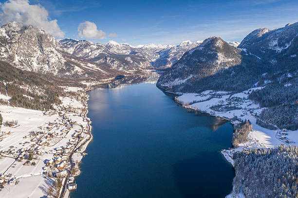 istock Lake Grundlsee, Winter Panorama, Austria 636823830