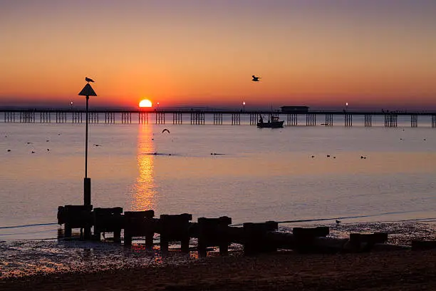 Photo of Southend Pier at Sunset