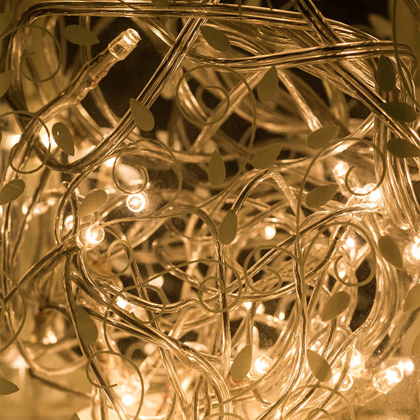 istock Interior decoration led lights with wiring 636832616