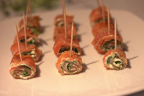 istock Food at a wedding table 636838730