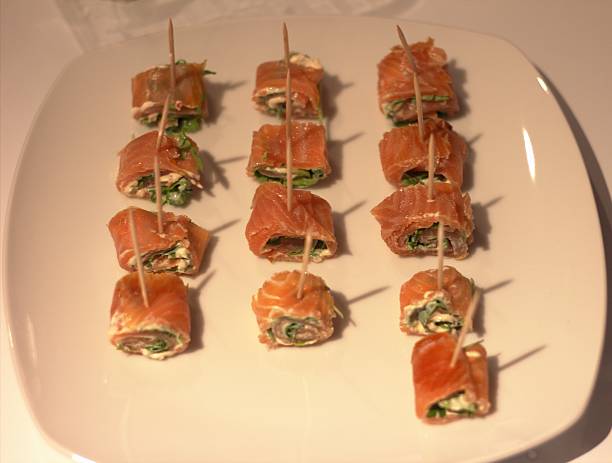 istock Food at a wedding table 636838824