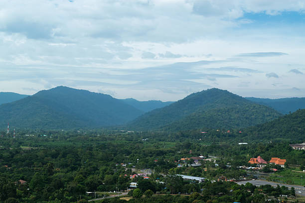 istock Overview from Khundan Prakranchon dam in thailand. 636841962