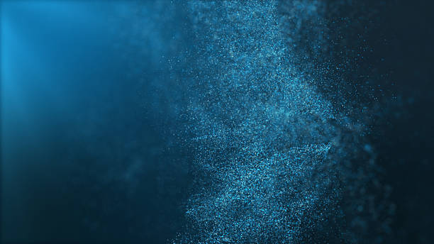 istock Digital Particles Floating in the Abyss 636842788