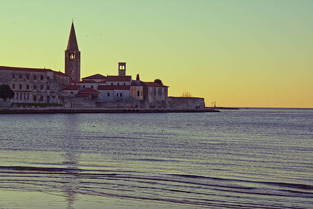 istock Panorama of Porec, Croatia 636856946
