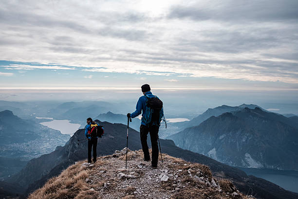 istock Trekkers during hiking on the mountains 636857952